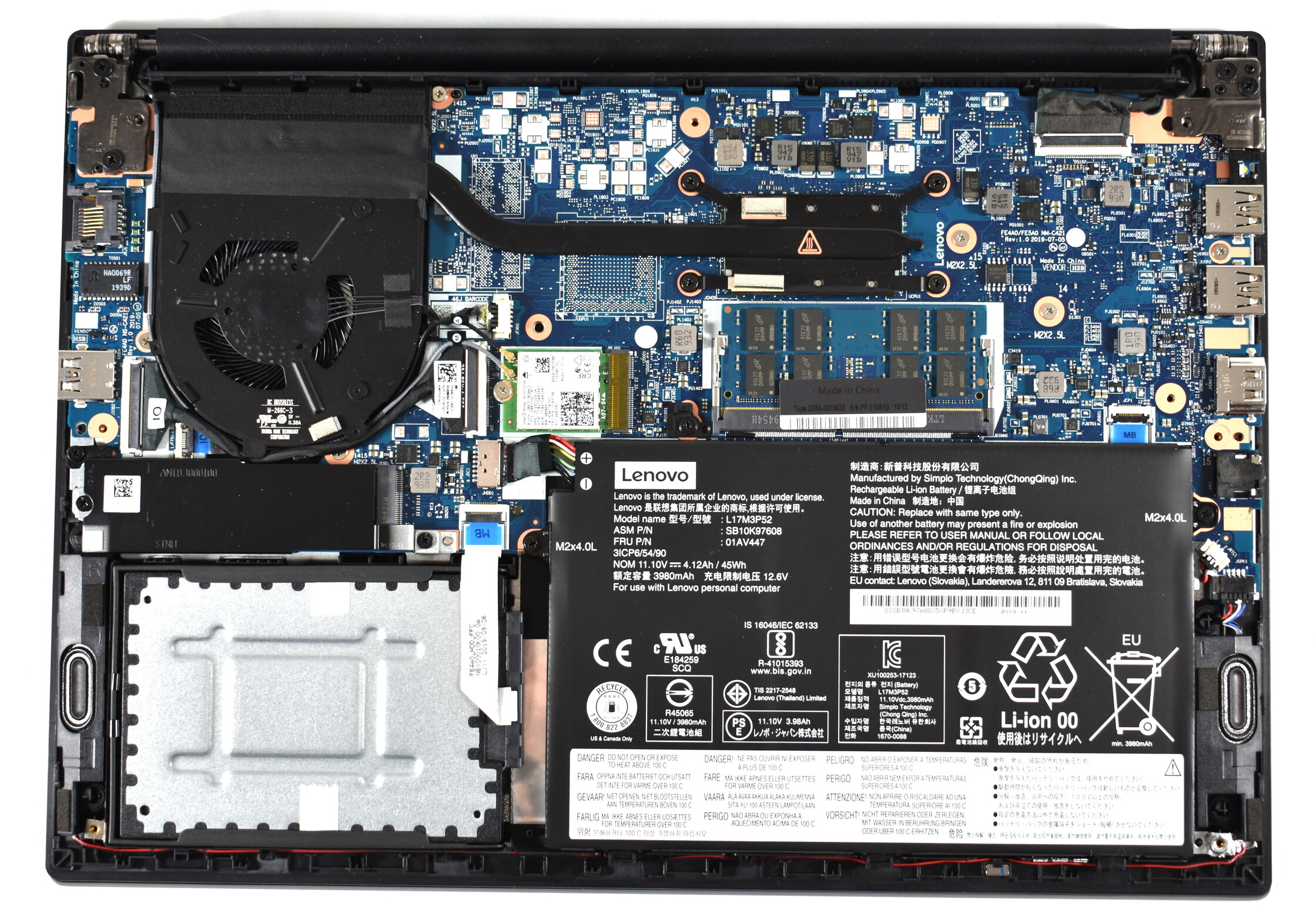 How to replace and fix Lenovo ThinkPad E14 Gen 1 20RA 20RB backlit Canadian French CF keyboard (Lenovo ThinkPad E14 20RA001MGE)